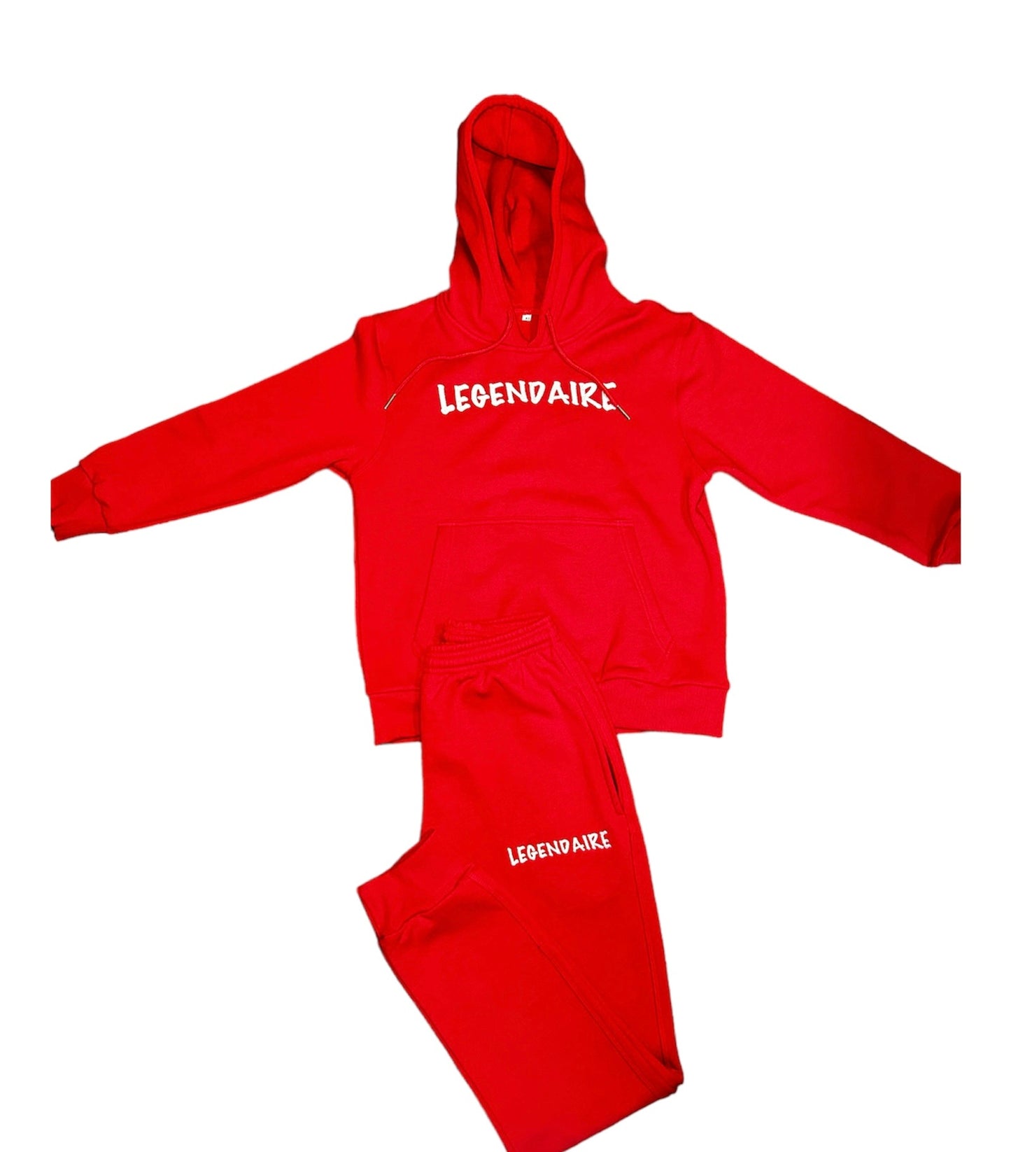 RED LEGENDAIRE JOGGER SET